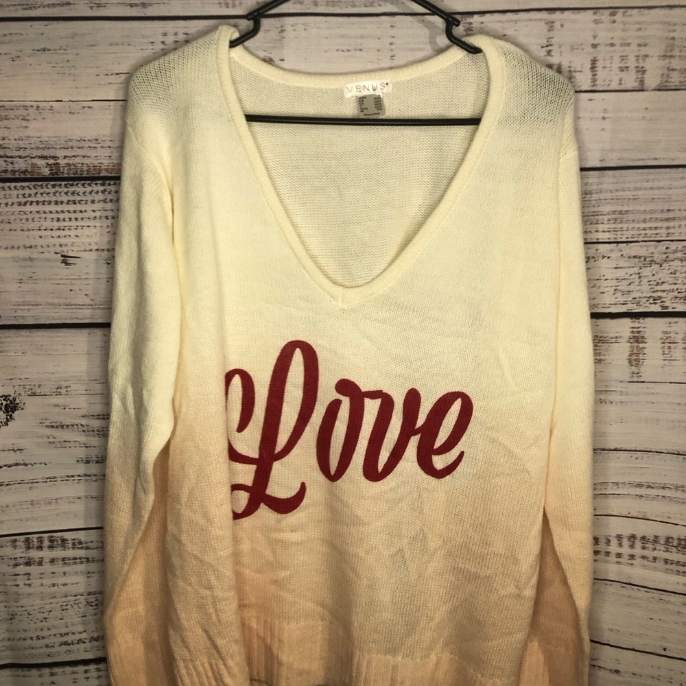Venus White Sweater